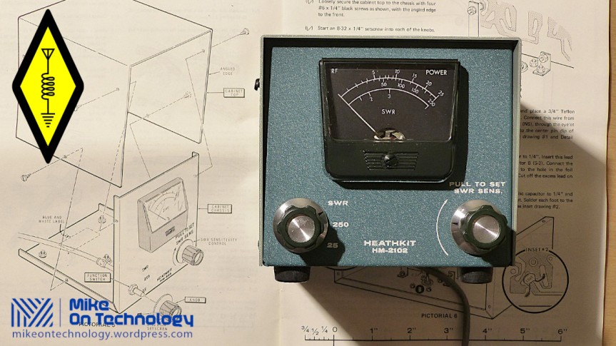 Heathkit HM-2102 VHF Power / SWR Meter