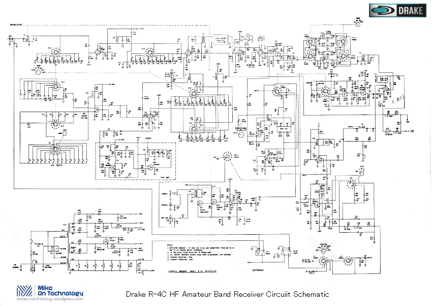 R-4C receiver schematic circuit diagram