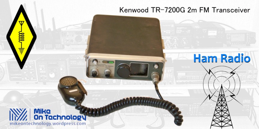 Kenwood TR-7200G 2m FM Transceiver